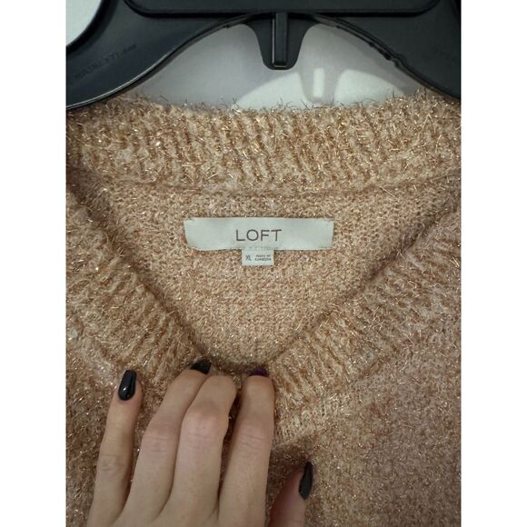 Sparkly LOFT Sweater Size XL - Picture 6 of 7